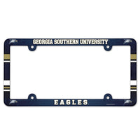 Georgia Southern Eagles Lic Plate Frame Full Color