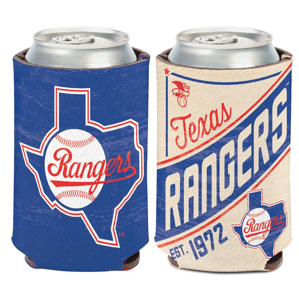 Texas Rangers / Cooperstown Can Cooler 12 oz.