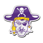 East Carolina Pirates /College Vault Acrylic Pin Jewelry Card