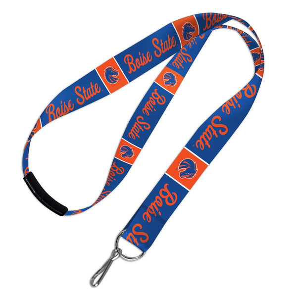 Boise State Broncos Lanyards w/Breakaway 1"