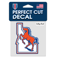 Boise State Broncos Perfect Cut Color Decal 4" x 4"