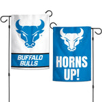 Buffalo Bulls SLOGAN Garden Flags 2 sided 12.5" x 18"
