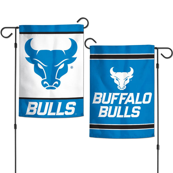 Buffalo Bulls Garden Flags 2 sided 12.5" x 18"