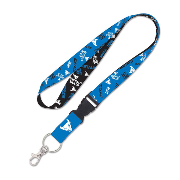 Buffalo Bulls SCATTER PRINT Lanyard w/detachable buckle 1"