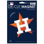 Houston Astros Die Cut Logo Magnet 6.25" x 9"