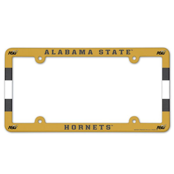 Wholesale-Alabama State Hornets Lic Plate Frame Full Color