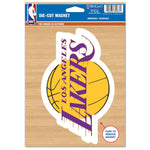 Los Angeles Lakers Die Cut Logo Magnet 6.25" x 9"