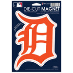 Detroit Tigers Die Cut Logo Magnet 6.25" x 9"