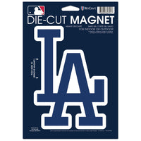 Los Angeles Dodgers Die Cut Logo Magnet 6.25" x 9"