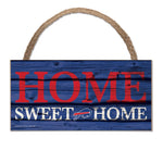 Buffalo Bills Wood Sign w/Rope 5" x 10"