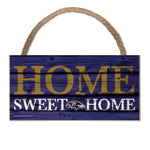 Baltimore Ravens Wood Sign w/Rope 5" x 10"