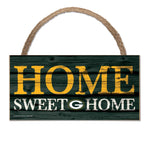 Green Bay Packers Wood Sign w/Rope 5" x 10"