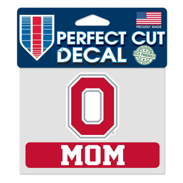 Wholesale-Ohio State Buckeyes MOM Perfect Cut Color Decal 4.5" x 5.75"