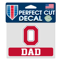 Wholesale-Ohio State Buckeyes DAD Perfect Cut Color Decal 4.5" x 5.75"