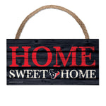 Houston Texans Wood Sign w/Rope 5" x 10"