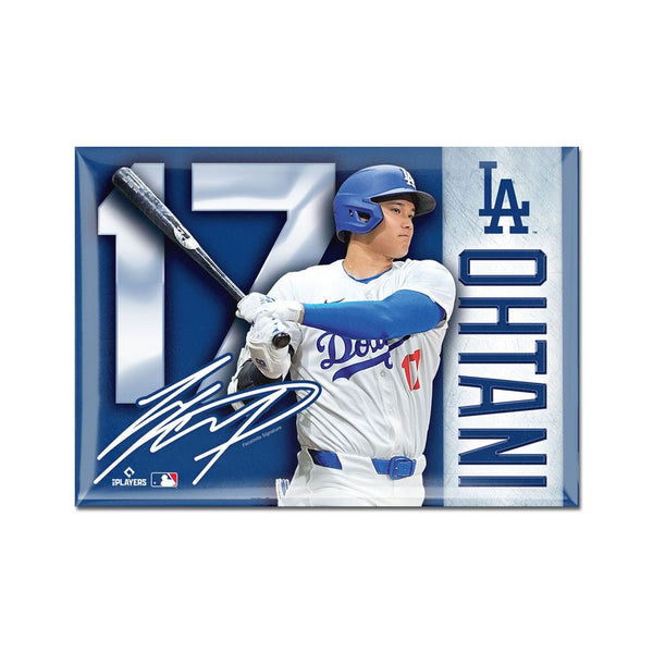 Los Angeles Dodgers Metal Magnet 2.5" x 3.5" Shohei Ohtani
