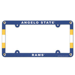 Wholesale-Angelo State Rams Lic Plate Frame Full Color
