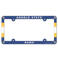 Wholesale-Angelo State Rams Lic Plate Frame Full Color