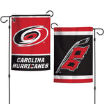 Carolina Hurricanes Garden Flags 2 sided 12.5" x 18"