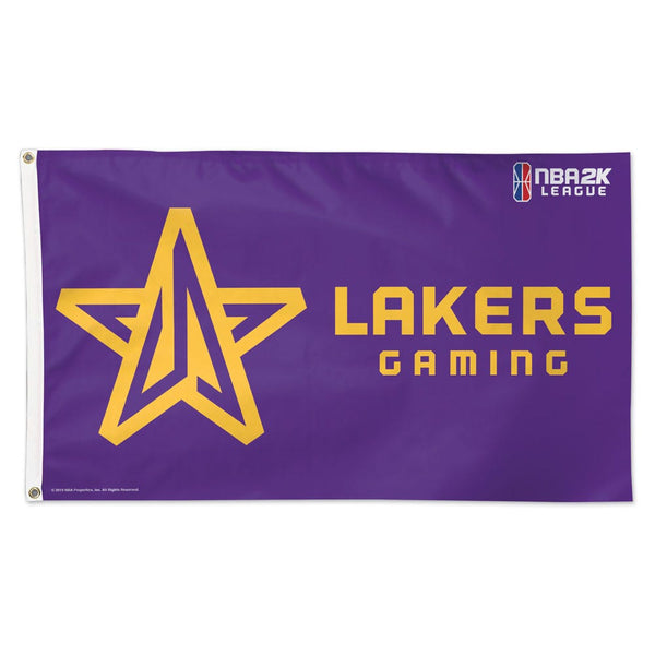 Lakers Gaming Los Angeles Lakers Flag - Deluxe 3' X 5'
