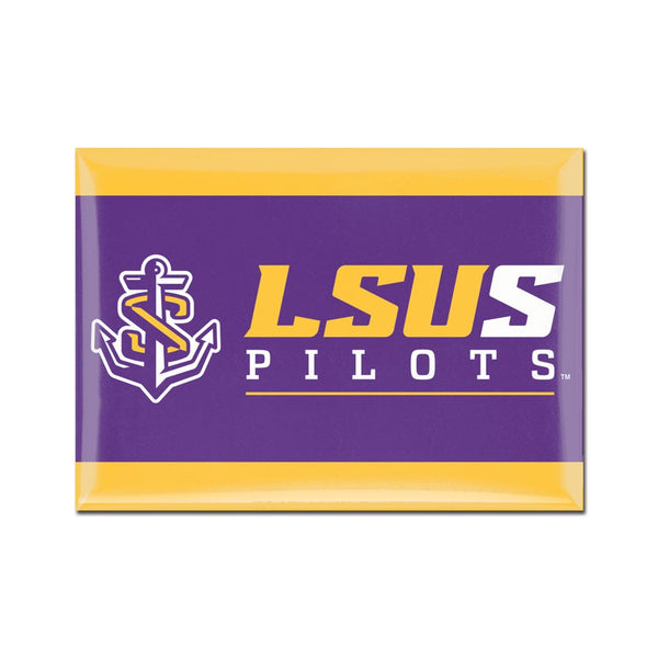 LSU Shreveport Pilots Metal Magnet 2.5" x 3.5"