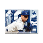 Los Angeles Dodgers Metal Magnet 2.5" x 3.5" Yoshinobu Yamamoto
