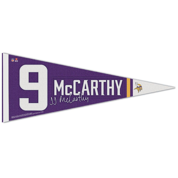 Minnesota Vikings Premium Pennant 12" x 30" JJ McCarthy