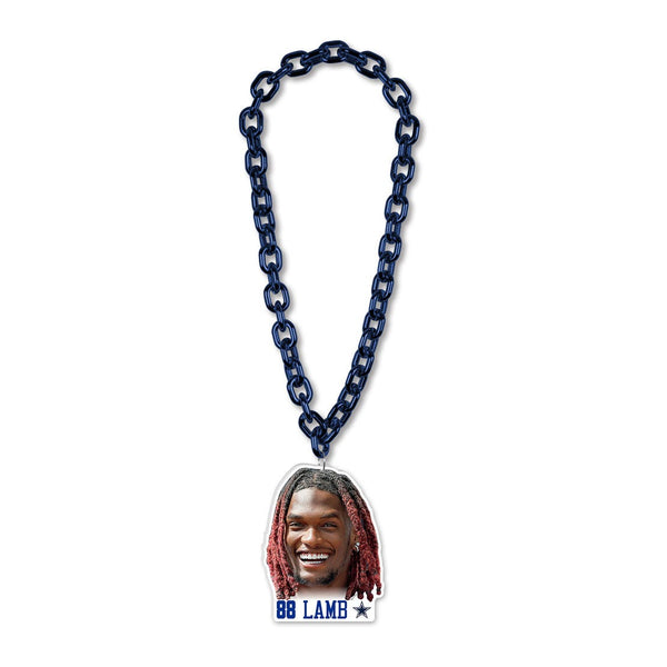 Dallas Cowboys Big Chain Necklace CeeDee Lamb