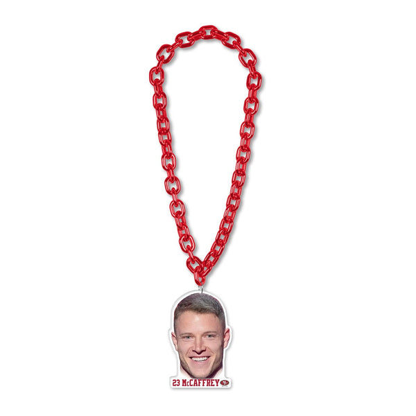 San Francisco 49ers Big Chain Necklace Christian McCaffrey