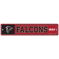 Atlanta Falcons Street / Zone Sign 3.75" x 19"