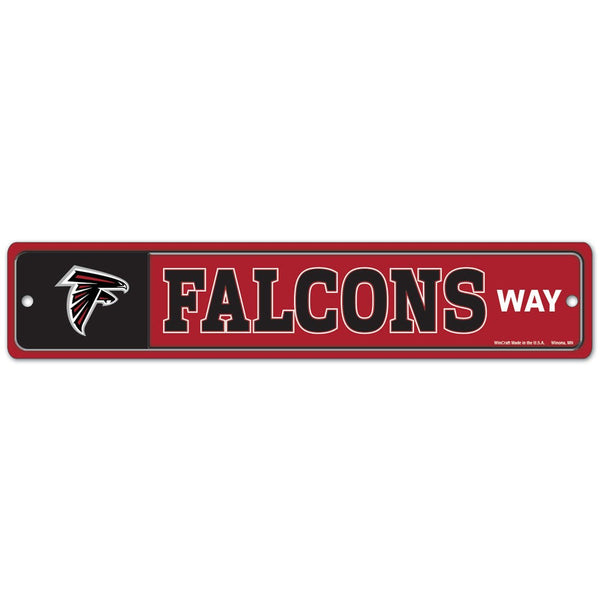 Atlanta Falcons Street / Zone Sign 3.75" x 19"