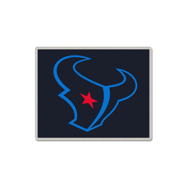 Houston Texans Color Rush Collector Pin Jewelry Card