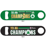 World Champions Boston Celtics NBA Champ Metal Bottle Opener 2 Sided