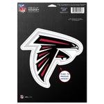 Atlanta Falcons Die Cut Logo Magnet 6.25" x 9"