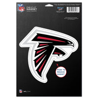Atlanta Falcons Die Cut Logo Magnet 6.25" x 9"