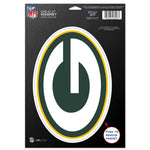 Green Bay Packers Die Cut Logo Magnet 6.25" x 9"