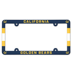 California Golden Bears Lic Plate Frame Full Color