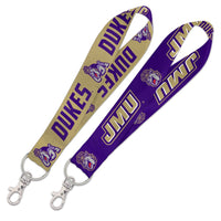 James Madison Dukes Lanyard Key Strap 1"