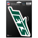 New York Jets Die Cut Logo Magnet 6.25" x 9"
