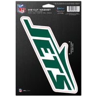 New York Jets Die Cut Logo Magnet 6.25" x 9"