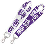 TCU Horned Frogs Lanyard Key Strap 1"