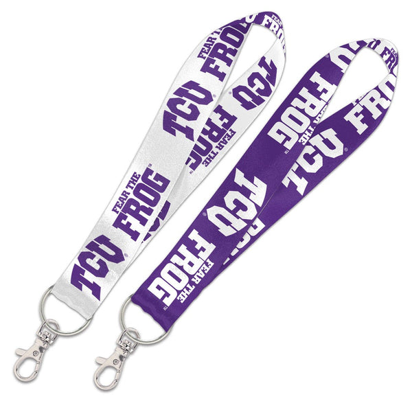 TCU Horned Frogs Lanyard Key Strap 1"
