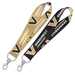 Wholesale-Vanderbilt Commodores Lanyard Key Strap 1"