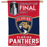 Eastern Conference Champions Florida Panthers CONFERENCE CHAMPION Vertical Flag 28" x 40"
