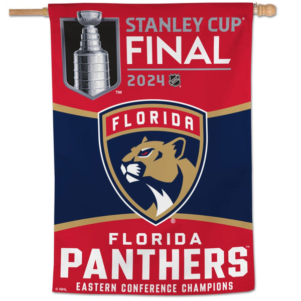 Eastern Conference Champions Florida Panthers CONFERENCE CHAMPION Vertical Flag 28" x 40"