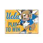 UCLA Bruins / Disney MICKEY MOUSE FOOTBALL Metal Magnet 2.5" x 3.5"