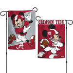 Alabama Crimson Tide / Disney Garden Flags 2 sided 12.5" x 18"