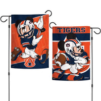 Wholesale-Auburn Tigers / Disney MICKEY MOUSE Garden Flags 2 sided 12.5" x 18"