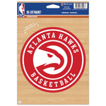 Atlanta Hawks Die Cut Logo Magnet 6.25" x 9"