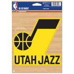 Utah Jazz Die Cut Logo Magnet 6.25" x 9"
